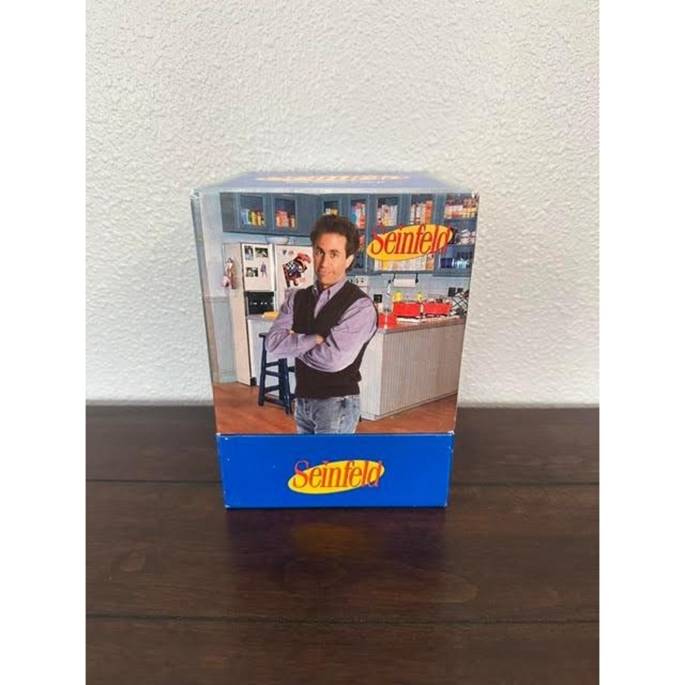 Seinfeld The Coffee Table Book DVD Gift Set Seasons 1-3 with Monk's Memorabilia